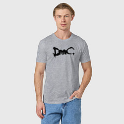 Футболка хлопковая мужская DMC, цвет: меланж — фото 2