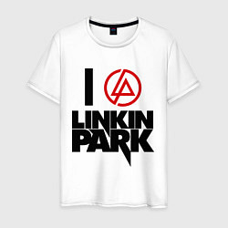 Мужская футболка I love Linkin Park