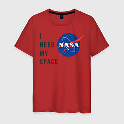 Мужская футболка Nasa i need my space