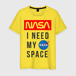 Мужская футболка Nasa i need my space