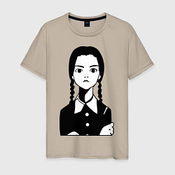 Мужская футболка Wednesday Addams