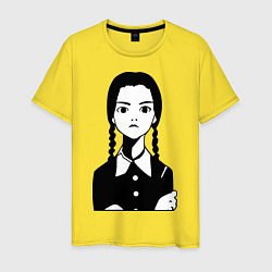 Мужская футболка Wednesday Addams