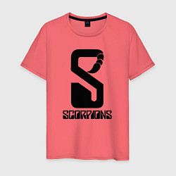 Мужская футболка Scorpions logo