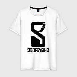 Мужская футболка Scorpions logo