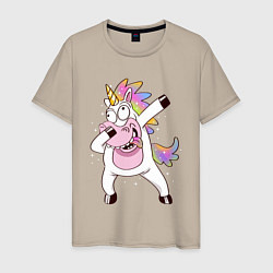 Мужская футболка Dabbing Unicorn