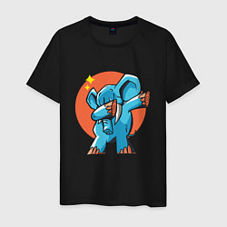 Мужская футболка Dab Elephant