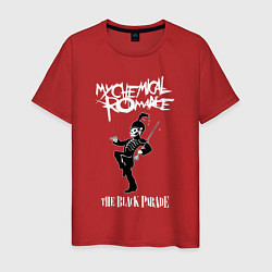 Футболка хлопковая мужская My Chemical Romance, цвет: красный