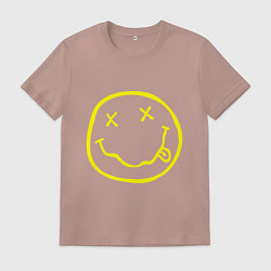 Мужская футболка NIRVANA на спине