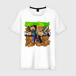 Мужская футболка MINECRAFT