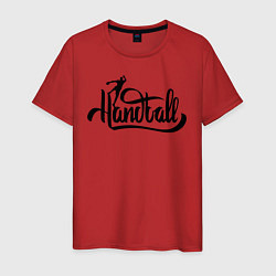 Мужская футболка Handball lettering