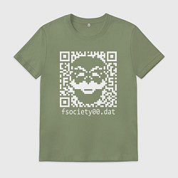 Футболка хлопковая мужская MRROBOT, цвет: авокадо