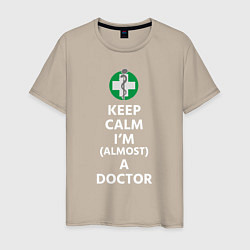 Мужская футболка Keep calm I??m a doctor