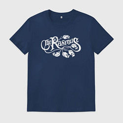 Футболка хлопковая мужская The Rasmus, цвет: тёмно-синий