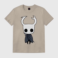 Футболка хлопковая мужская Рыцарь Hollow Knight, цвет: миндальный