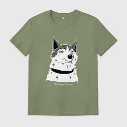 Мужская футболка Курьер - Шарик