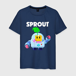 Мужская футболка BRAWL STARS SPROUT