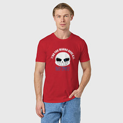 Футболка хлопковая мужская UNDERTALE, цвет: красный — фото 2