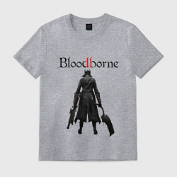 Футболка хлопковая мужская Bloodborne, цвет: меланж