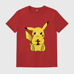 Мужская футболка Пикачу