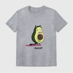 Мужская футболка Авокадо кот - авокот