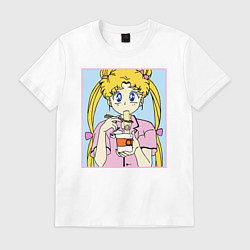 Мужская футболка Sailor Moon Usagi Tsukino