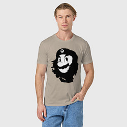 Футболка хлопковая мужская Che Mario, цвет: миндальный — фото 2