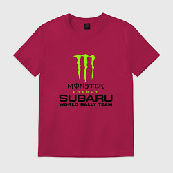 Футболка хлопковая мужская MONSTER ENERGY Z, цвет: маджента