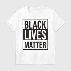 Мужская футболка BLACK LIVES MATTER
