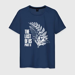 Футболка хлопковая мужская The Last Of Us PART 2, цвет: тёмно-синий