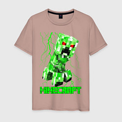 Мужская футболка MINECRAFT CREEPER