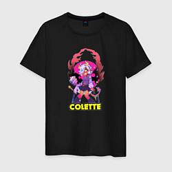 Мужская футболка Brawl STARS COLETTE