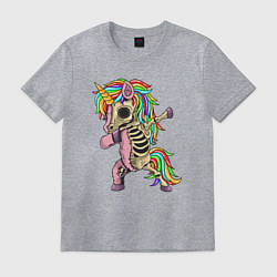 Мужская футболка Единорог зомби