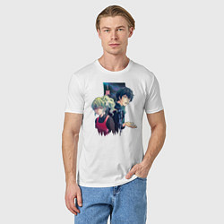 Футболка хлопковая мужская Баам и Рахиль, цвет: белый — фото 2