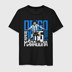 Мужская футболка 10 Diego Maradona