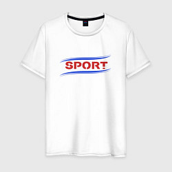 Мужская футболка Sport