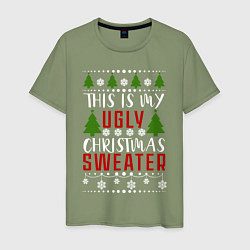 Мужская футболка My ugly christmas sweater