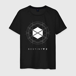 Футболка хлопковая мужская DESTINY, TITAN, цвет: черный