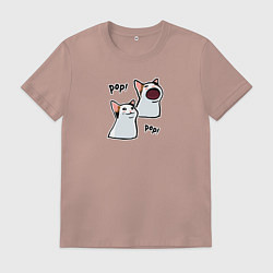 Мужская футболка Pop Cat