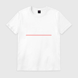 Футболка хлопковая мужская Нет Ничего Невозможного, цвет: белый