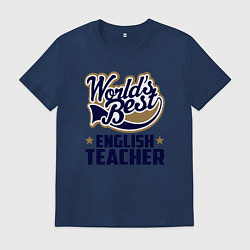 Мужская футболка Worlds best English Teacher