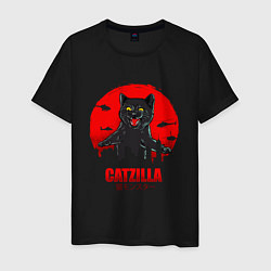 Мужская футболка КОТЗИЛЛА CATZILLA