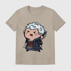 Футболка хлопковая мужская Baby Nero, цвет: миндальный