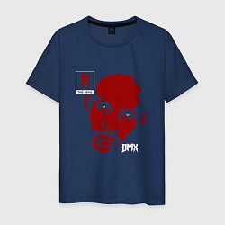 Футболка хлопковая мужская DMX - The Devil, цвет: тёмно-синий