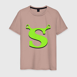 Мужская футболка Shrek: Logo S