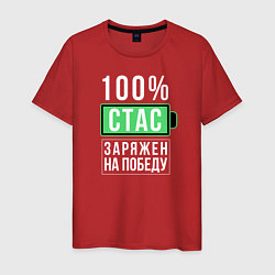 Мужская футболка 100% Стас