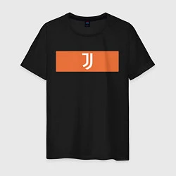 Футболка хлопковая мужская Juventus Tee Cut & Sew 2021, цвет: черный