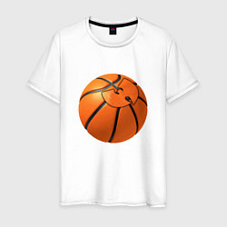 Футболка хлопковая мужская Basketball Wu-Tang, цвет: белый