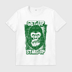 Мужская футболка Get Up - Stand Up