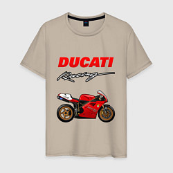 Мужская футболка DUCATI ДУКАТИ MOTOSPORT