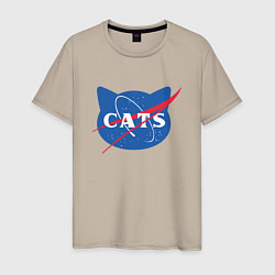 Мужская футболка Cats NASA